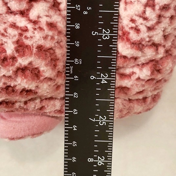 Realtree Women's‎ Pink & White Sherpa Fleece Size Large Pullover 1/4 Zip Front - Picture 10 of 10